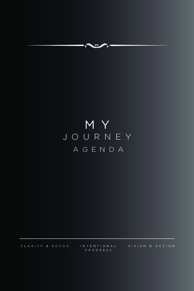My Journey Agenda - Copertă