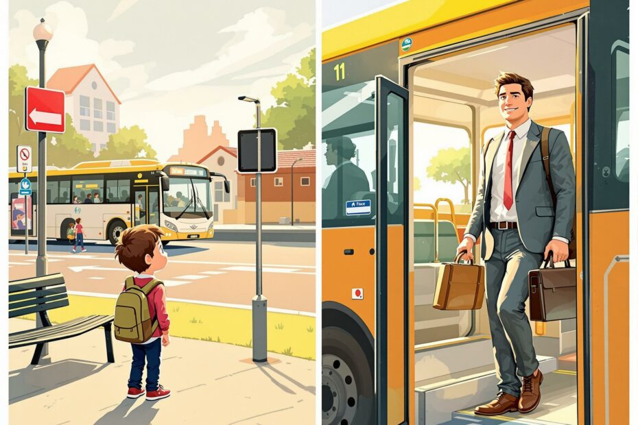 Autobuzul care nu a mai venit